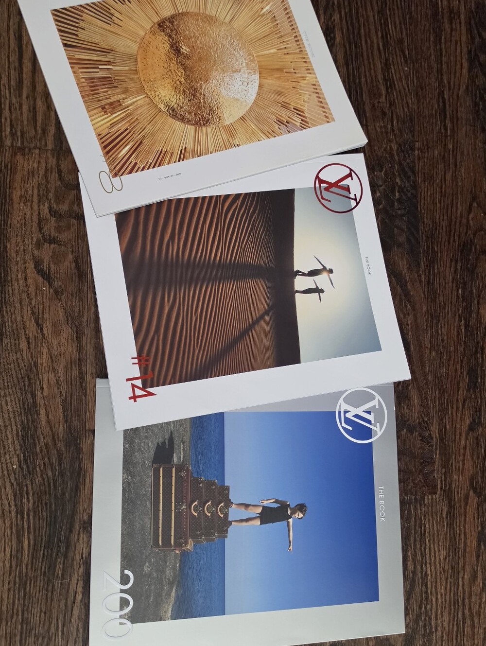 Louis Vuitton Photo Book Trio - #8, #14, and 200 (LV 200 Years Anniversary).